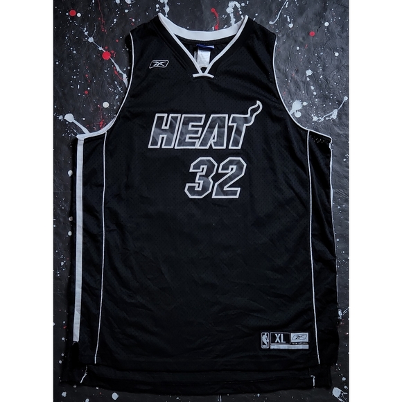 NBA Other - Shaquille O'Neal vintage retro Miami Heat men's Reebok NBA basketball jersey XL
